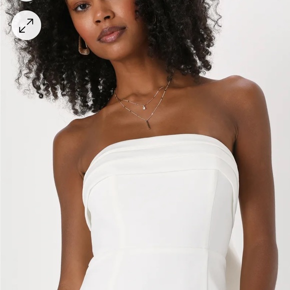 LuLus White Bridal Dress - Picture 4 of 4